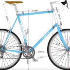 Sloping Top Tube